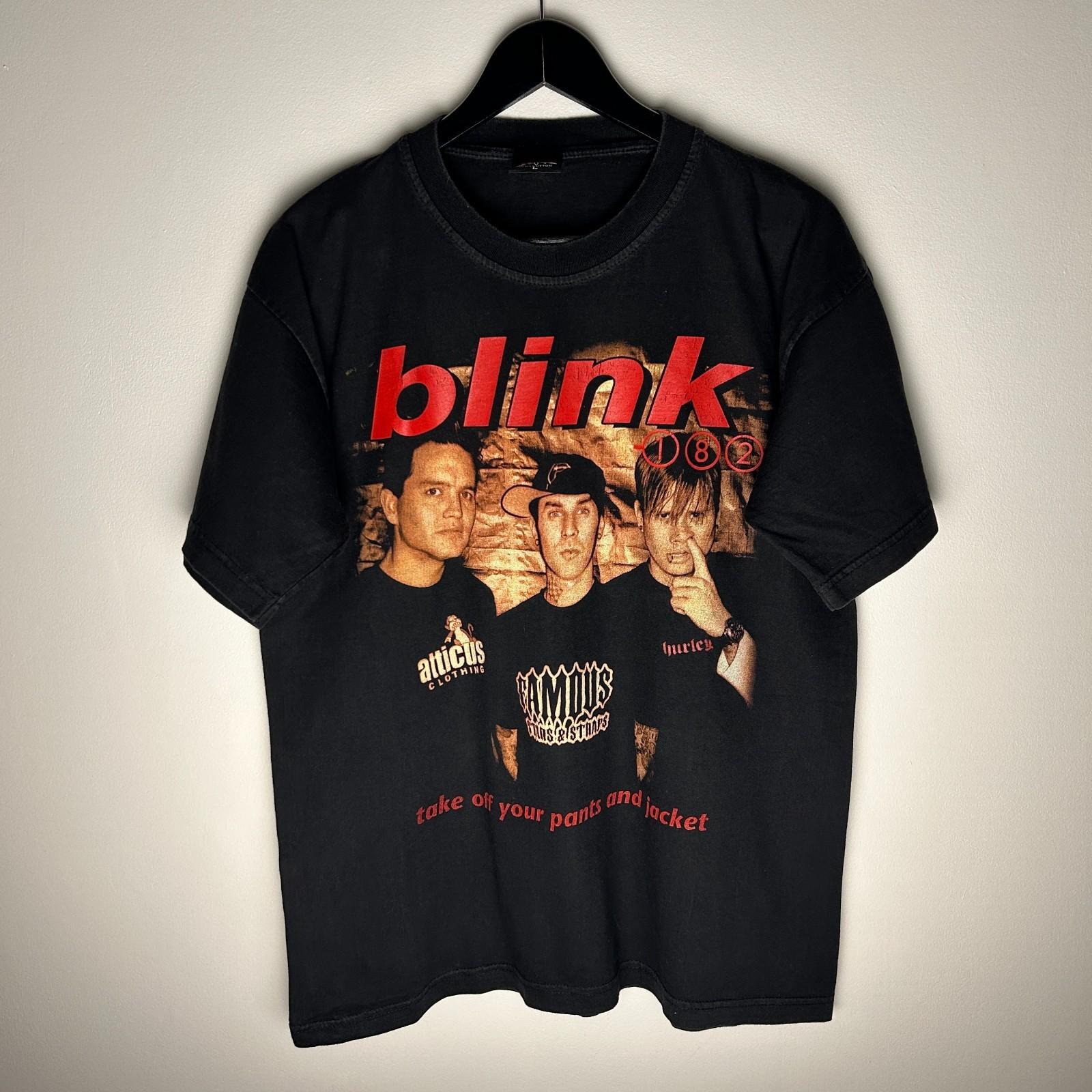 Vintage Blink-182 Band T-shirt L Unisex T-Shirt M