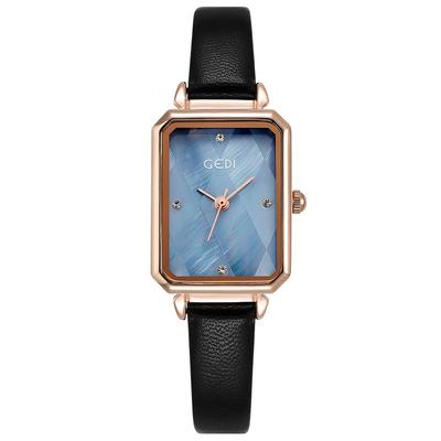 Women'S Watch Fashion High Value Small Square Watch Women'S High Sense Belt Quartz Watch