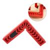 4Pcs Set Carpenter L‑Shape 90 Degree Right Angle Positioner Corner Clamp Woodworking Tools