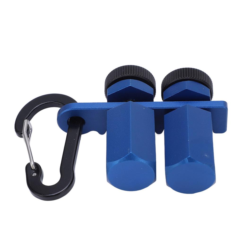 Stair Gauge Aluminum Alloy Hex Flat Gauge with Thumb Screw for Framing Square and Rafter