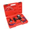 Coolant Refill Tool Kit 90psi Accurate Gauge Scale Flexible Hose Radiator Pressure Tester Kit