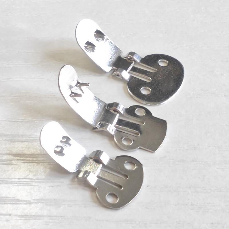 10 buc/lot Catarame artizanale pentru pantofi, accesorii, culoare argintie, oțel inoxidabil, cu flori pentru pantofi, cleme ornamentale