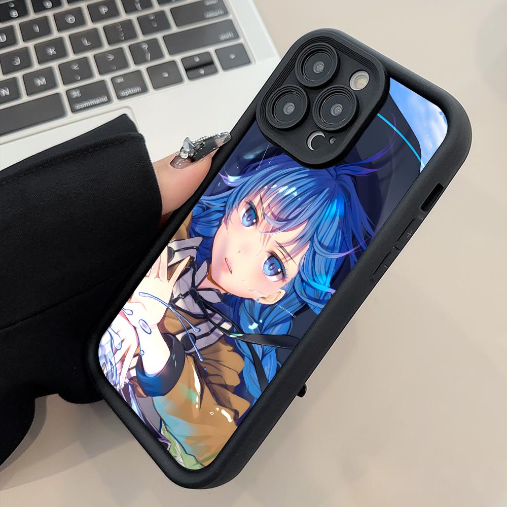 Mushoku Tensei Roxy Mobile Phone Case for iPhone 17 16 15 14 13 12 11 Air Pro Max Plus Thicken TPU Colorful Cover Cover Luxury