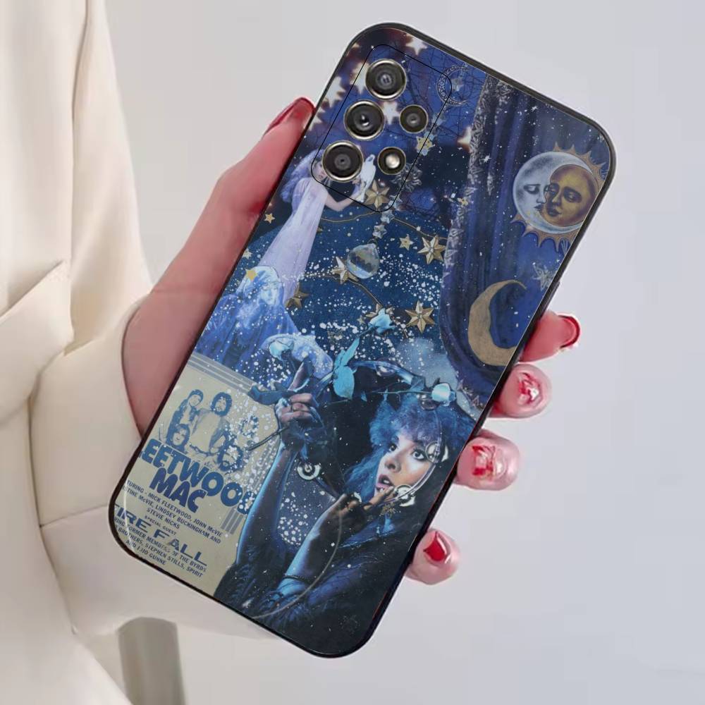 Band F-Fleetwood Mac Phone Case For Samsung S25,S24,S21,S22,S23,S30,Ultra,S20,Plus,Fe,Lite,Note,10,Black Cover
