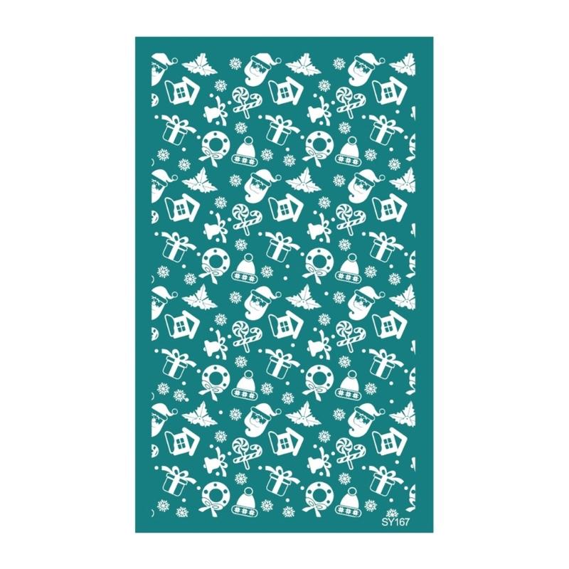 

Трафареты для переноса изображений на сетку для рождественской елки Трафареты для шелкографии для поделок