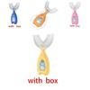 Childrens Ushaped Silicone Toothbrush For Oral Cleaning With Soft Bristles In Multiple Colors