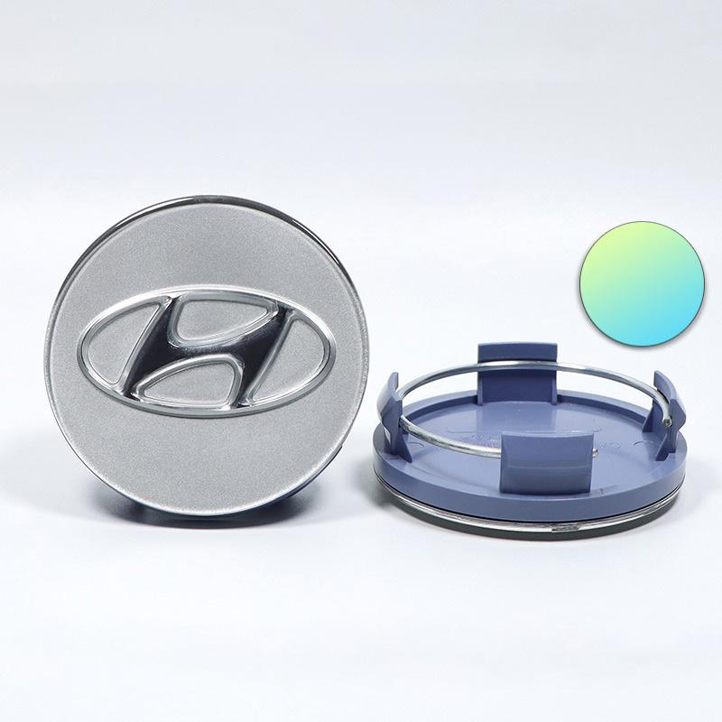 4 ks emblémů nálepek na středové krytky kol pro Hyundai HB20 KONA i20 i10 IONIQ Elantra Palisade Sonata Grandeur Příslušenství