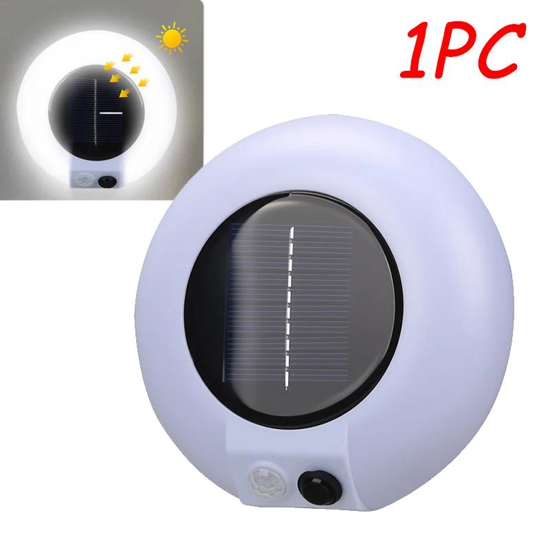 

20 LED Solar Lights Matte Lamp Outdoor Waterproof Wall Lights Corrugated Lights for Fence Terrace Garden Path Decorative Lights