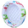Piscina Gonfiabile Rotonda per Bambini Piccoli Portatile Gonfiabile Bambini Piccola Pompa Cartone Animato Dinosauro Piscina Interno