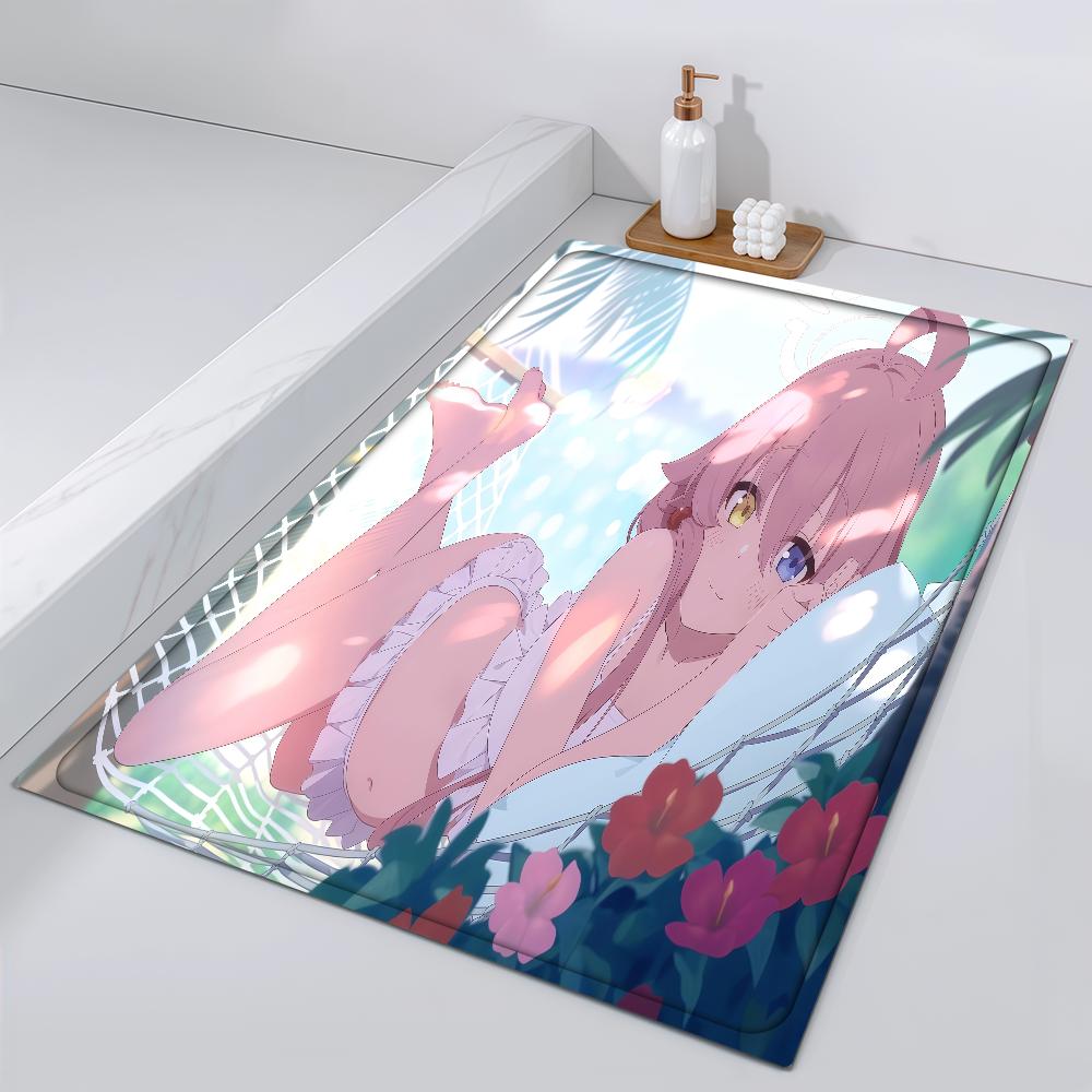 Game Door A-Archive Mat Bedside Entrance Bath Floor Decoration Corridor Door Mat Carpet Takanashi Living Room Hoshino Balcony