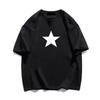 HighQuality Unisexs Summer New Thickened Cotton Short Sleeve TShirt with Premium Printed Design Trendy Moisture Wicking Natural