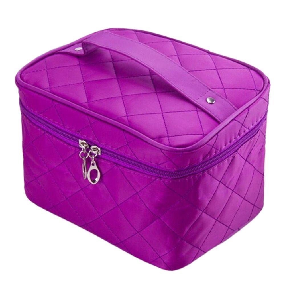 High Quality Large Capacity Quilted Cosmetic Bag Travel Waterproof Handbag Toiletry Makeup Bags Women