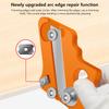 1Pc Rounded Arc Manual Planer Tool Woodworking Edge Band Trimmer Manual Trimming Knife Corner Planer Chamfering Fillet Scraper