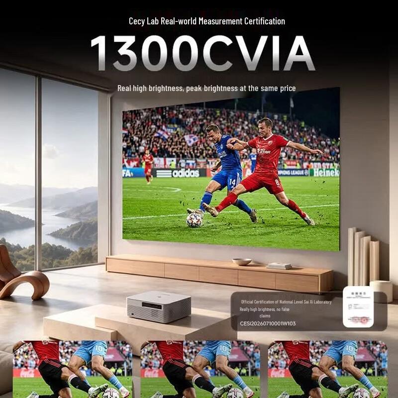 Philips NeoPix 647 1300CVIA Smart Home Projector (CN Version)