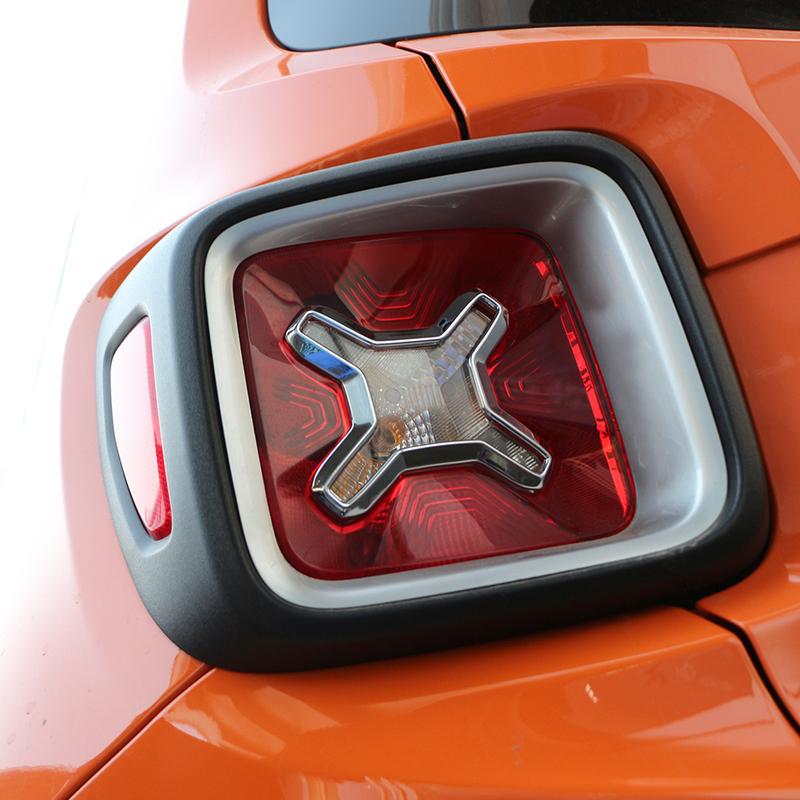 For Jeep Renegade 2015 2016 2017 Rear Light Back Lamp Cover Trim Decorative Sticker Car Styling Exterior Accessories
