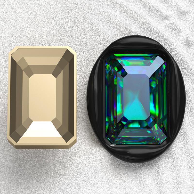 Gemstone Series 3D Imitation Cat'S Eye Diamond Sealing Wax Stamp Head For Wedding Invitation Gift Packaging Cards Scrapbooking