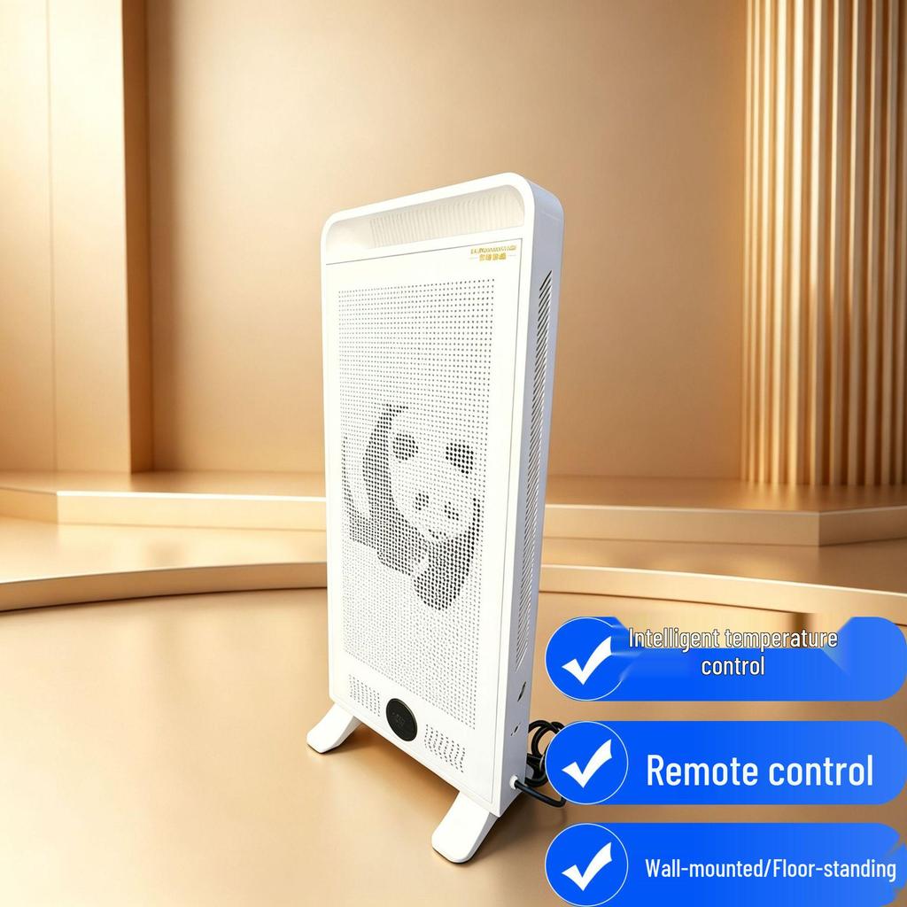 Graphene Wall & Floor Electric Heater - Warm Air Blower for Commercial & Home Use