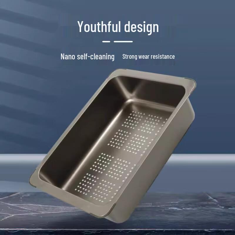 CHENDU Stainless Steel Basin-in-Basin Sink