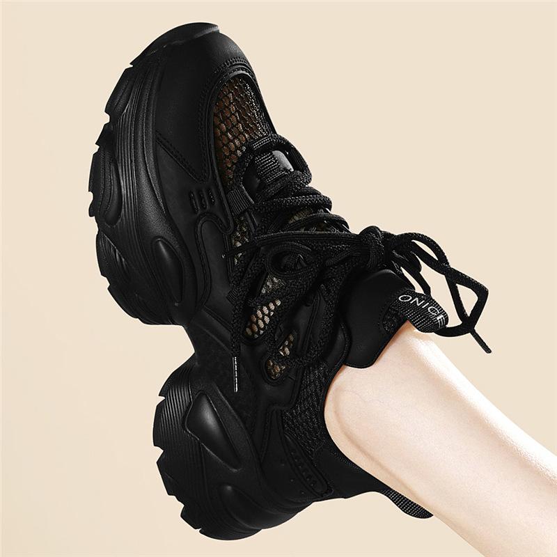 

Sports women s shoes women s new spring and autumn leather versatile thick-soled flat-soled soft-soled casual women s shoes 40
