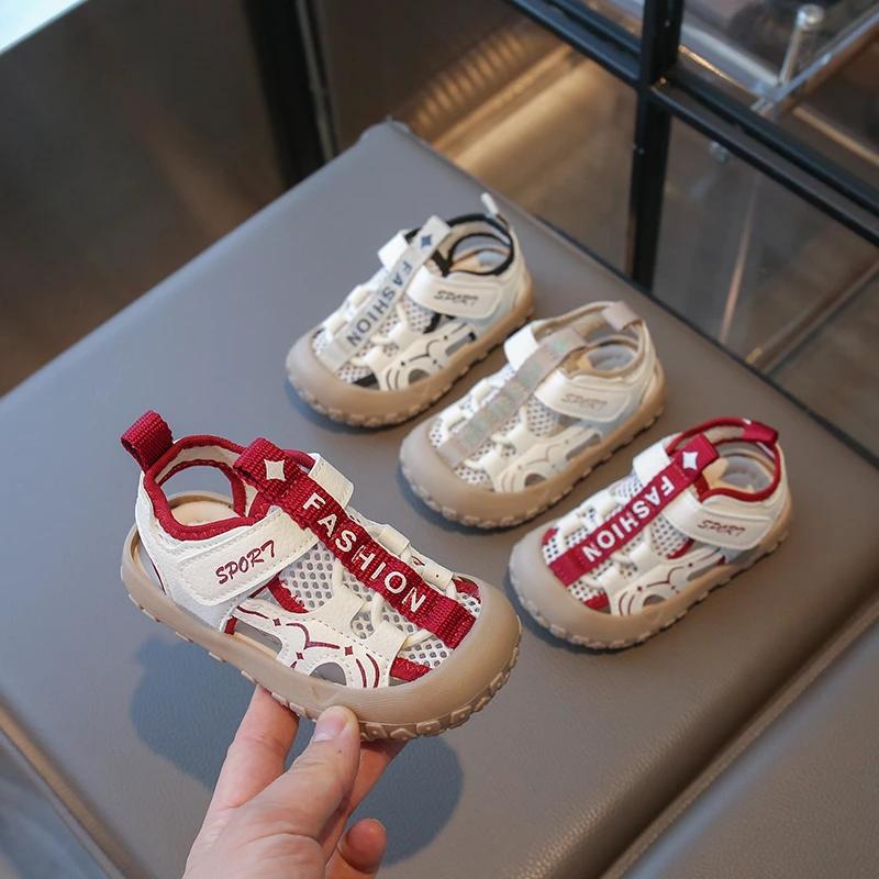 Baby Girls Boys Sport Sandals Summer Children Casual Beach Shoes Toddler Kids Sneakers Anti Slip Soft Sole Babies Sandals