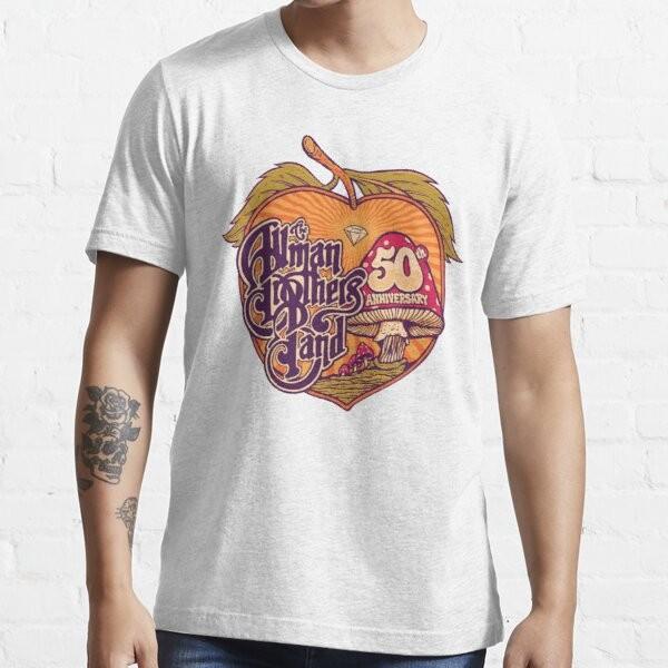 The Allman Brothers T-Shirt Band 50th Anniversary At Fillmore East Gregg Duane Unisex T-Shirt XXXXL