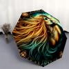 Enchanted Fantasy Art Print: Mystical Woman with Long HairUmbrella, Portable 3-Fold Compact Umbrella for Men & Women Gift