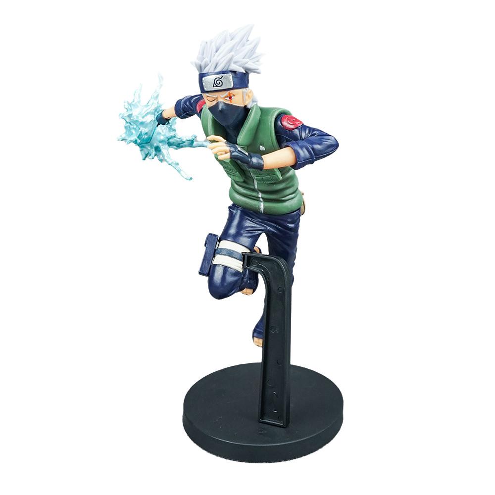 Sasuke Uchiha Naruto Uzumaki Gaara Kakashi Pvc Toy Model Children Christmas Gift