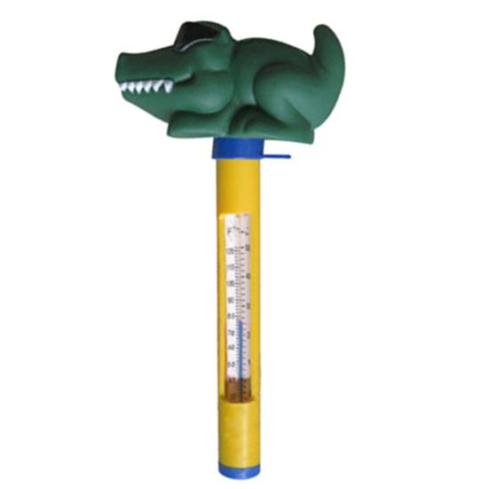 Lustiges tragbares Thermometer mit Cartoon-Muster, genaues EVA-Schwimmthermometer für den Pool
