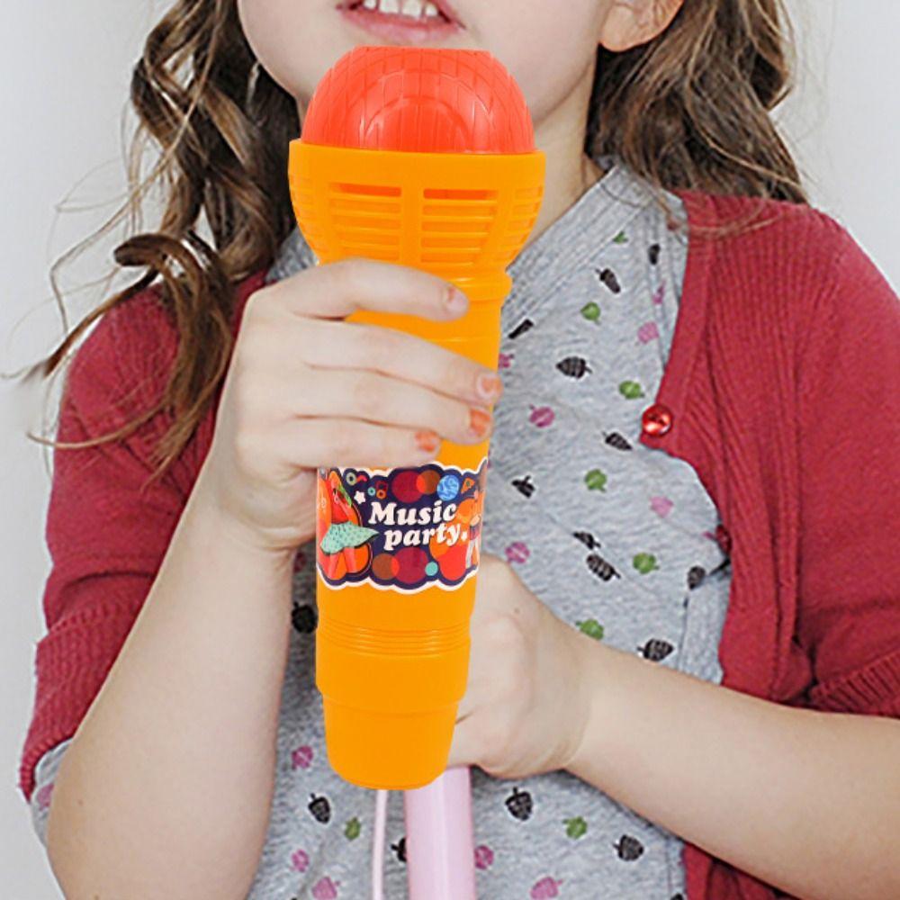 Simulated Microphone Mic Voice Changer Toy ABS Microphone Toy Echo Microphone  Early Education