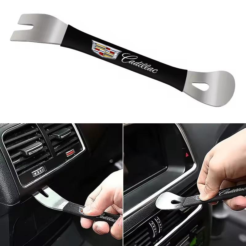 Edelstahl Auto-Hebelplatte Befestiger für Cadillac ATS BLS CT4 CT6 CTS ESCALADE XT4 XT5 XTS Innenmontage Demontagewerkzeug