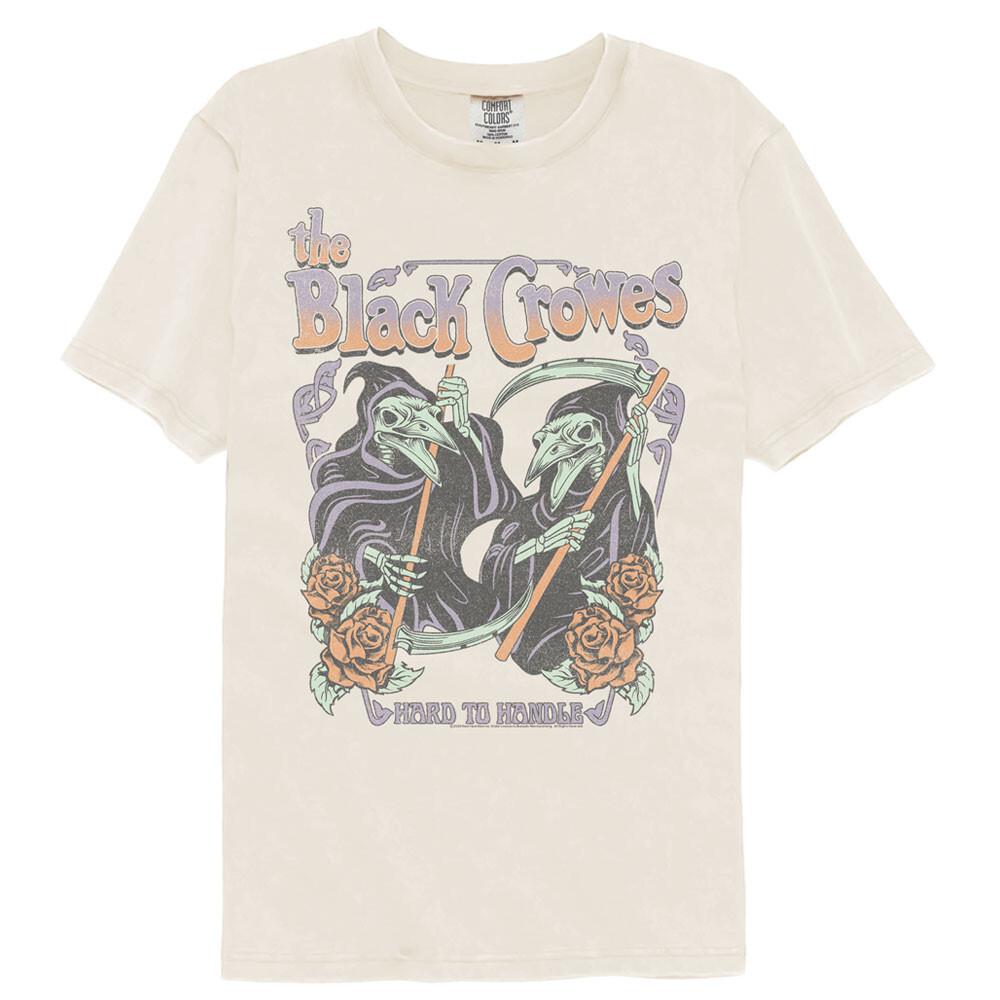 The Black Crowes Hard To Handle Reaper Crows Roses Men T Shirt Rock Band Merch S