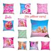 Cross-border New Barbie Girl Pillow Cover Wholesale Cushion Cover Sofa Backrest Cover