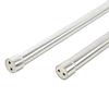 58-98cm Stainless Steel Extendable Telescopic Rod Rail Clothes Hanging Poles Clothing Organizer for
