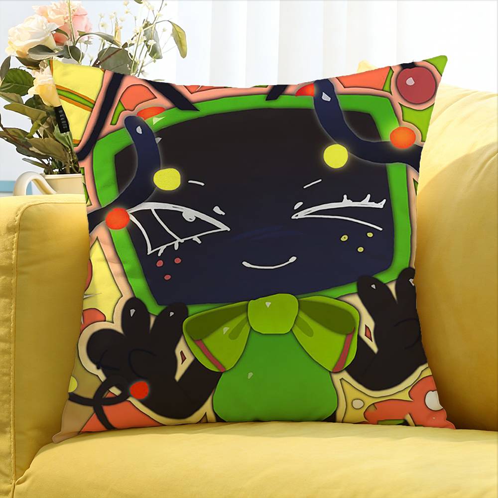 Vee Game   Various Sizes Square Pillow Case For Car Home Bedchamber Decor