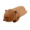 New Kapibara throw pillow capybara doll children's plush toy side sleeping long sleeping pillow gift