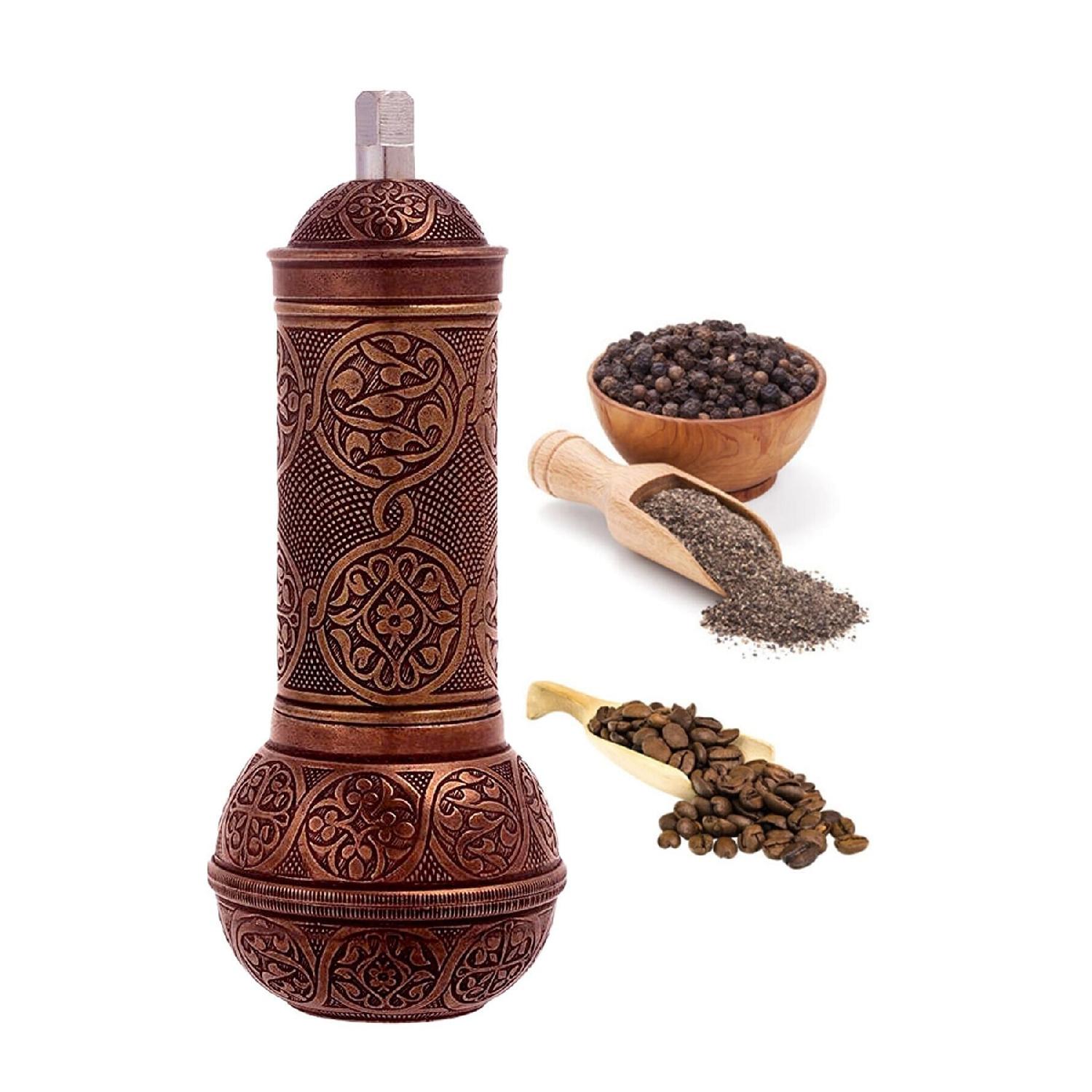 

Мельница Chubby большого размера медного цвета серый