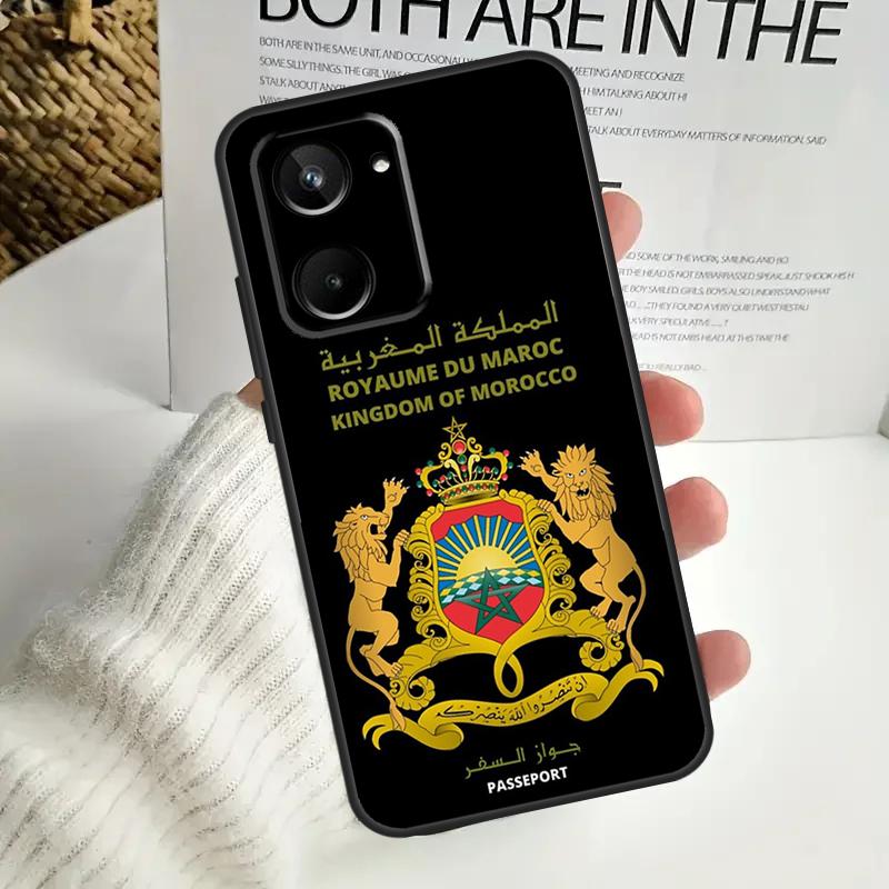 Morocco Maroc Moroccan Flag For Realme GT6 GT7 15 Pro 10 11 12 13 14 Pro Plus C55 C71 C75 C67 C63 C61 C53 C35 C65 Case