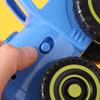 With Music Light Mini Blue Tractor Early Learning Educational Car Farmer Toy Sliding Toy Play Fun Musical Car Model Kids Toy