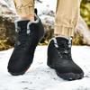 Warme Plüsch Paar Schneestiefel Winter Herren Stiefeletten Outdoor Rutschfest Herren Arbeitsstiefel Mode Winter Sneaker Große Größe 36-48