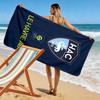 Le Havre Print Beach Towel, Large Soft Quick Dry Towel for Beach Camping Swimming