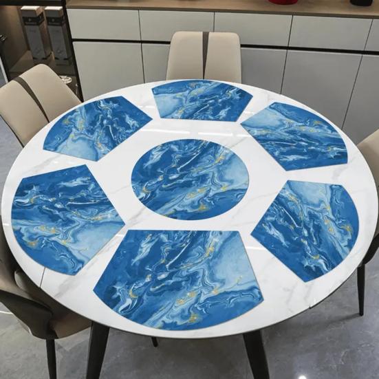 Saugfähige Tischsets Kieselgur-Tischsets Ölfest Hitzebeständig Moderne Tischsets für Esstisch Picknick Partygebrauch