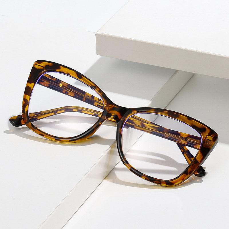 Butterfly Shape Glasses Women Fashion Stylish Blue Light Blocking Men's Glasses European American Decorative Glass