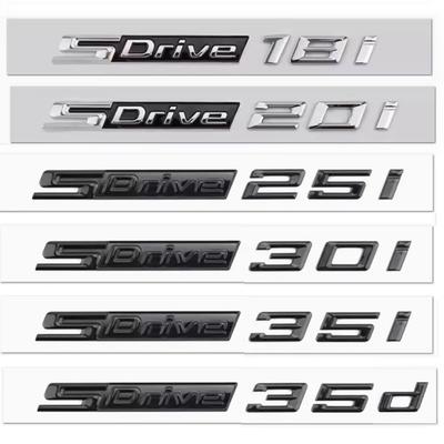 Nouveau SDrive 20i 25i 28i 30i 35i 40i 50i 20d 30d 35d 40d 50d Voiture Arrière Coffre Aile Emblème Badge Autocollant Pour X1 X3 X4 X5 X6 X7