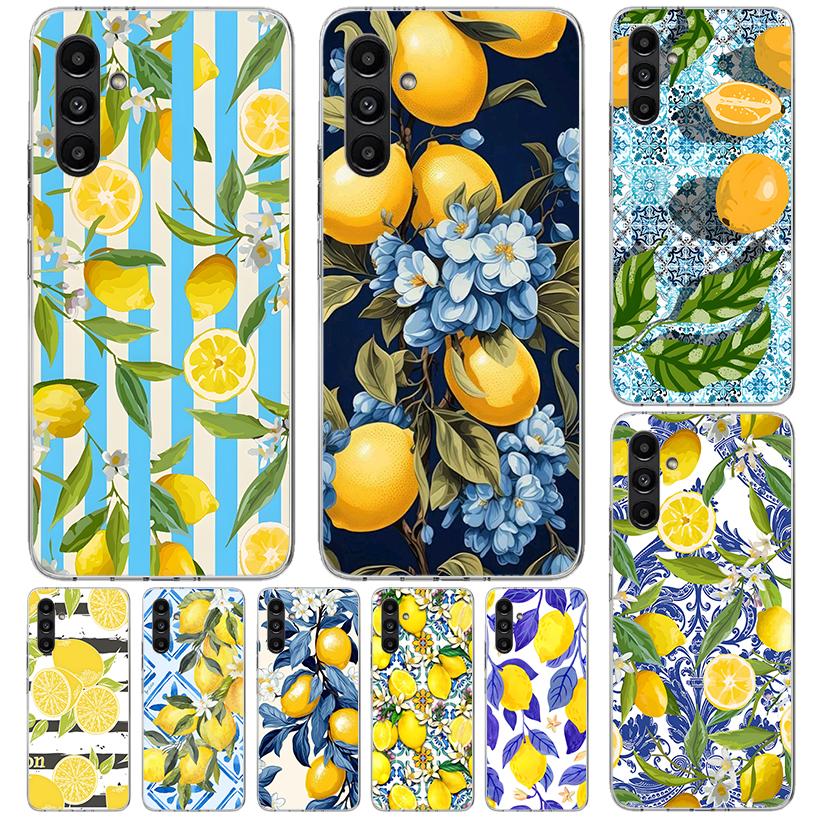 Citrus Limon Linnaeus Phone Case For Samsung A17 A16 A26 A36 A56 A15 A14 A13 A55 A54 A53 A35 A34 A33 A25 A24 A23 A05S A04S A03S