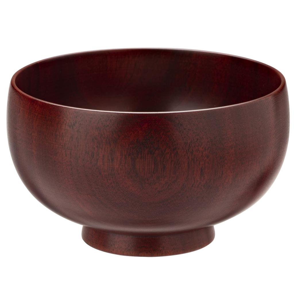 Yamanaka Lacquerware Shirasagi Mokko Soup Shirasagi Bowl S Sakura red Made in Japan Bowl, (approx. 10cm), (cherry blossom) design, lacquer,