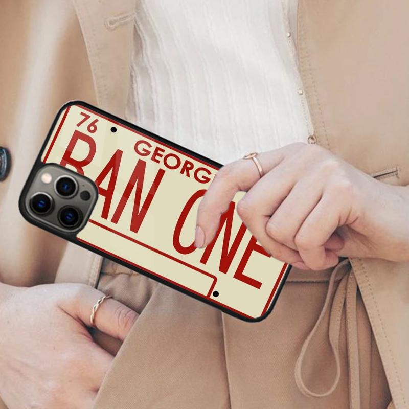 Retro Funny License Plate Magnetic Phone Case For APPLE iPhone 17 Air 16 14 13 12 Pro Max 15 Plus Wireless Charge MagSafe Cover