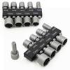 9Pcs 5-13mm 1/4 Inch Nut Driver Socket Adapter Metric Socket Impact Drill Bits