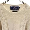 POLO SPORTS Linen Blend Long sleeve knit L Beige Sweaters and tops Men's Used