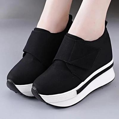 Dwayne άνοιξη φθινόπωρο μόδα παπούτσια πλατφόρμα με φερμουάρ casual γλυκά αθλητικά παπούτσια ρηχά γυναικεία παπούτσια 6 χρώματα μέγεθος 2019