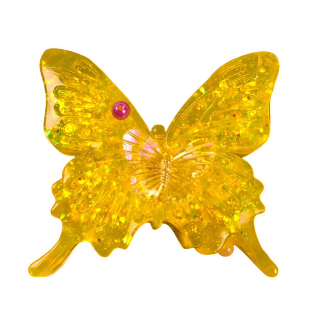 Stress Relief Butterfly Toy Glitter Butterfly Squeeze Toy Set Slow Stress Relief Fidget Stretchy Decompression Pinch Toys